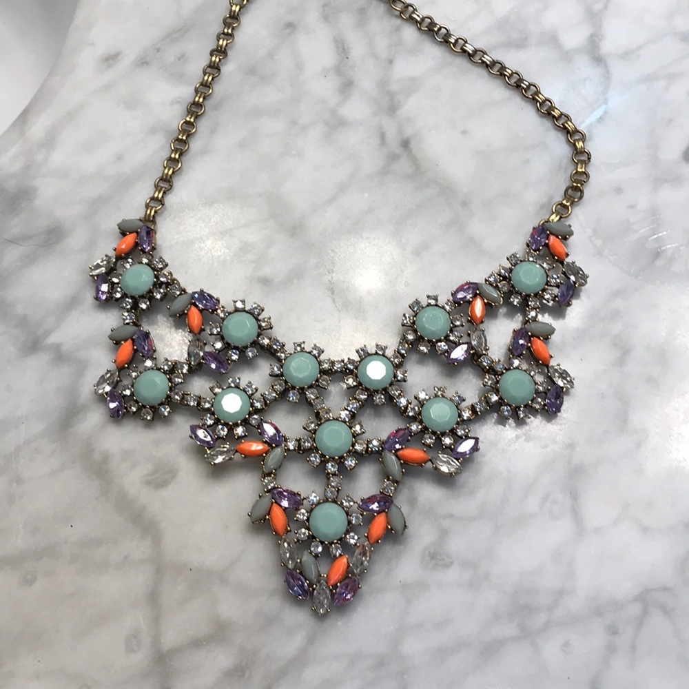 Jcrew statement necklace